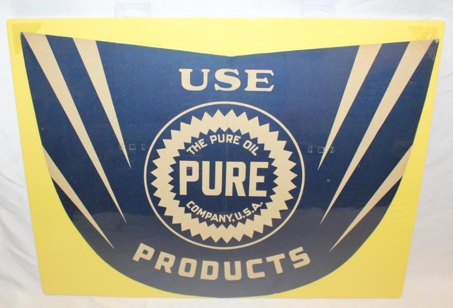 Pure Oil Products Advertising Automobile Radiator Winterfront (1 of 2)