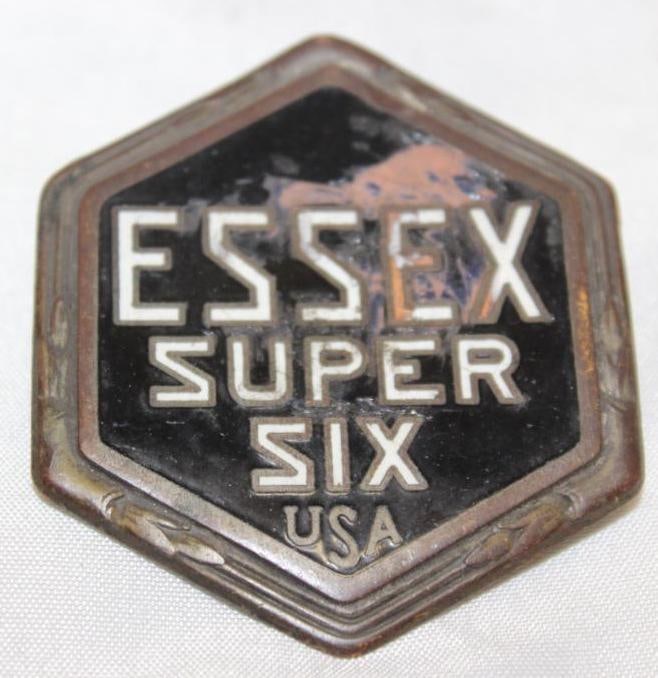 1929 Essex Super Six Radiator Emblem Badge (1 of 2)