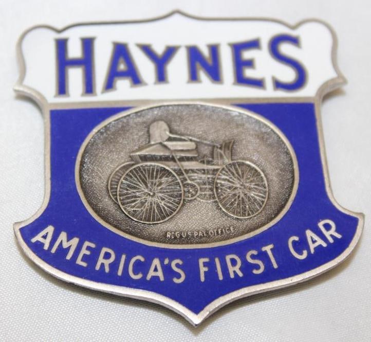 1917-1924 Haynes Radiator Emblem Badge (1 of 2)
