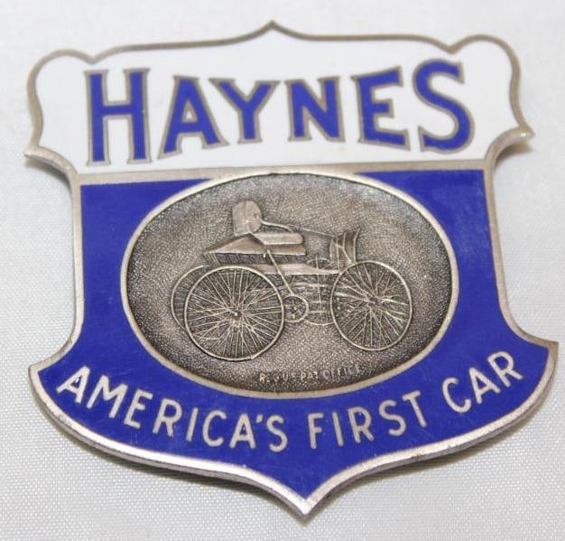 1917-1924 Haynes Radiator Emblem Badge (1 of 2)