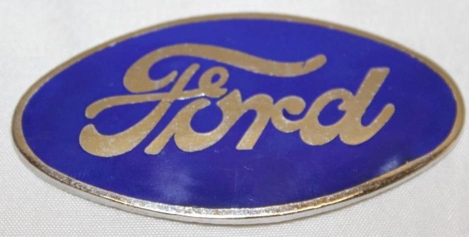 1929-1930 Ford Model A Radiator Emblem Badge (1 of 2)