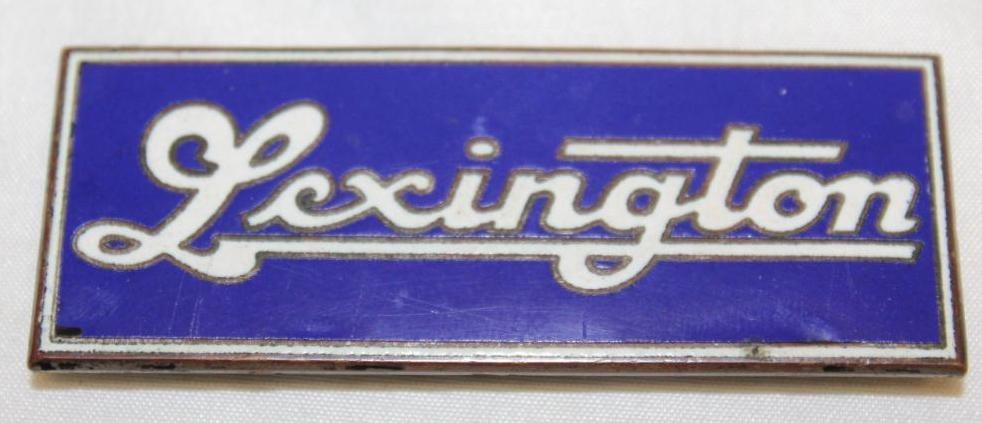 1920 Lexington Radiator Emblem Badge (1 of 2)