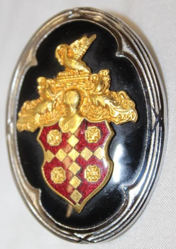 1928-1932 Packard Motor Car Co Radiator Emblem Badge (1 of 2)
