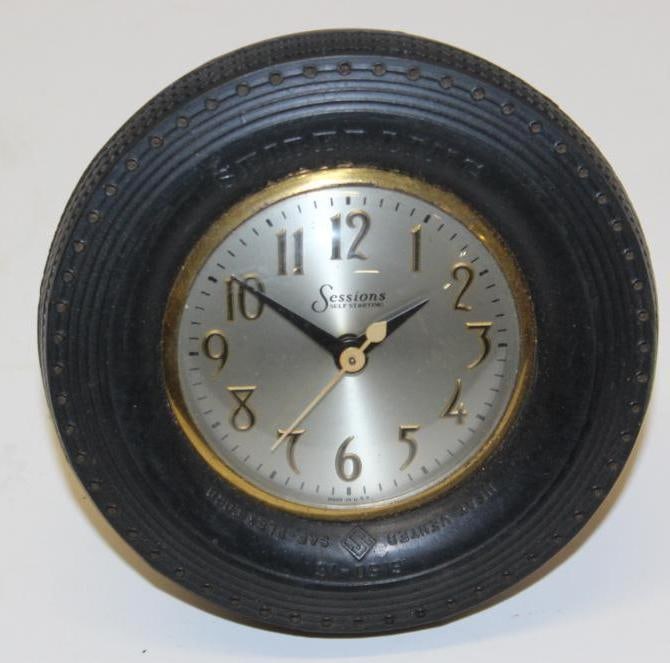 Seiberling Safety Tires Advertising Clock (1 of 3)