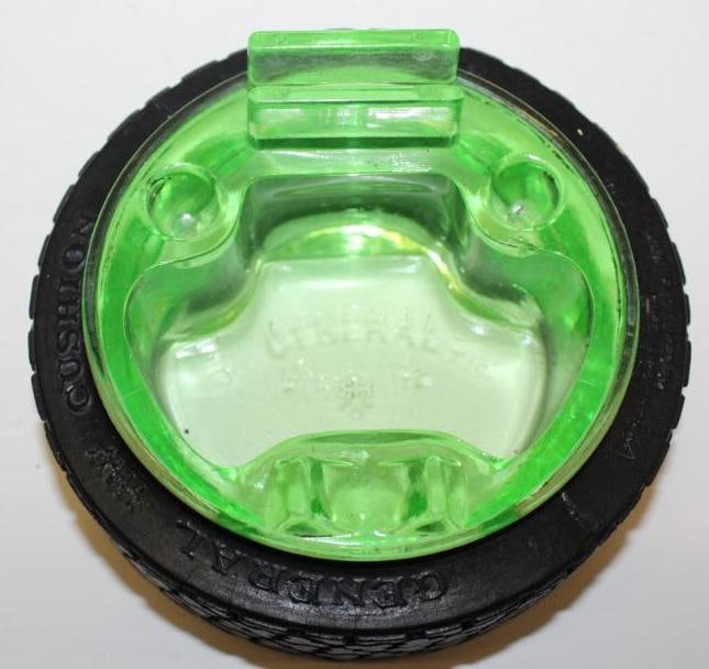 General Tires Cushioned Advertising Tire Ashtray (1 of 3)