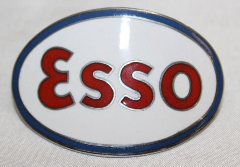 Esso Service Station Attendant Hat Badge (1 of 2)