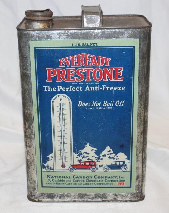 Graphic Ever Ready Prestone 1 Gallon Rectangle Can (1 of 4)