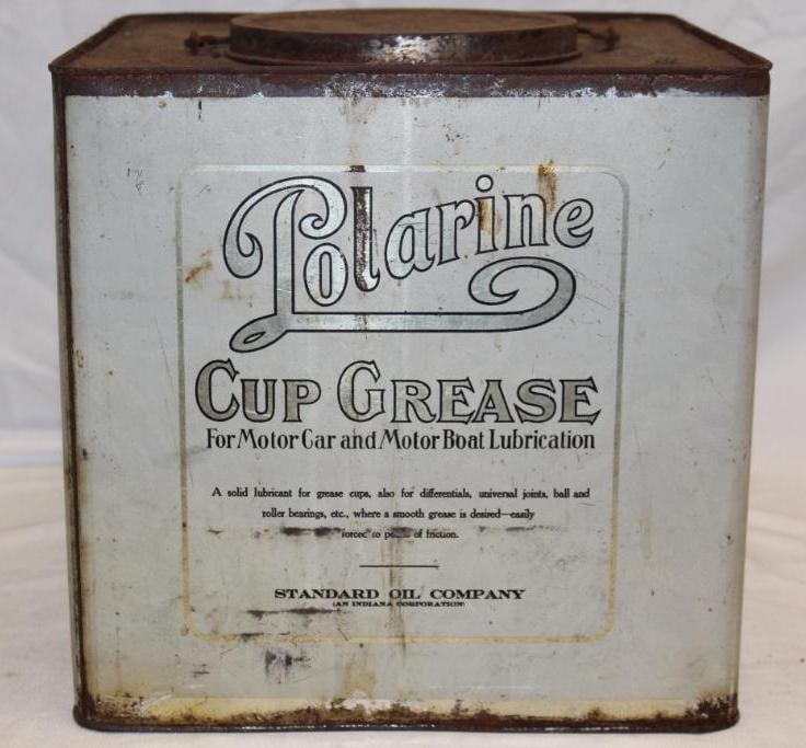 Polarine Cup Grease for Motor Car and Boat Lubrication Large Cup Grease Can (1 of 5)