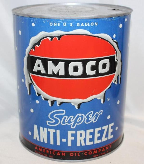 Graphic Amoco Super Antifreeze 1 Gallon Can (1 of 3)