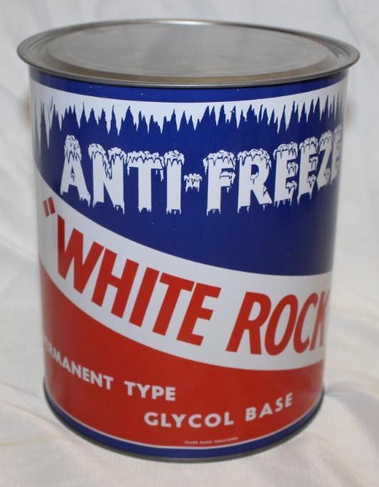 White Rock Antifreeze Permanent Type 1 Gallon Can (1 of 4)