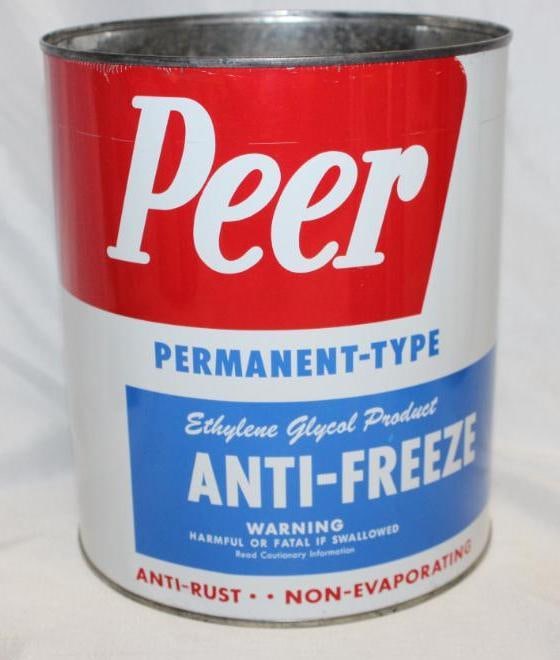 Peer Permanent Antifreeze 1 Gallon Can (1 of 3)