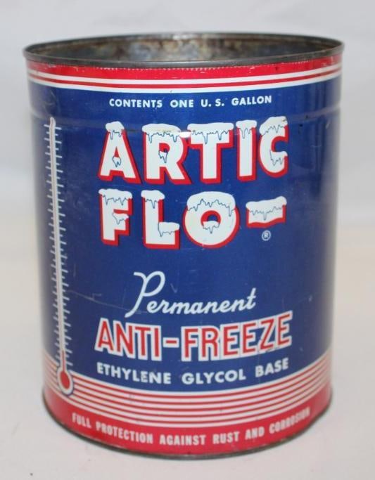 Artic Flo 1 Gallon Antifreeze Can (1 of 4)