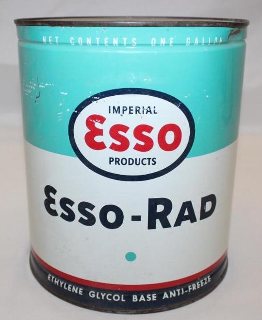 Esso-Rad 1 Imperial Gallon Antifreeze Can (1 of 4)