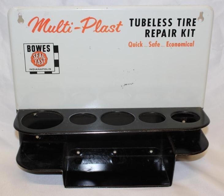 Bowes Fast Seal Multi-Plast Tubeless Tire Repair Kit Advertising Display (1 of 5)