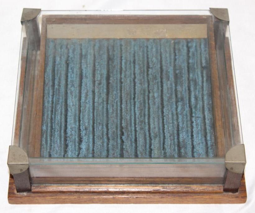 Oak Glass Countertop Advertising Display Case Pens (1 of 4)