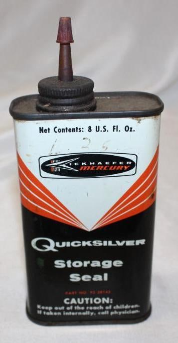 Mercury Outboard Quick Silver Oiler Can (1 of 2)