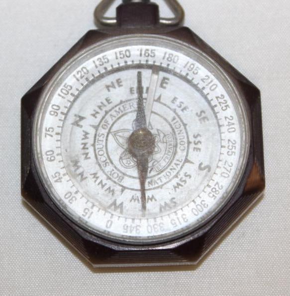 Boy Scouts of America National Council Advertising Compass: 2" x 2.25"