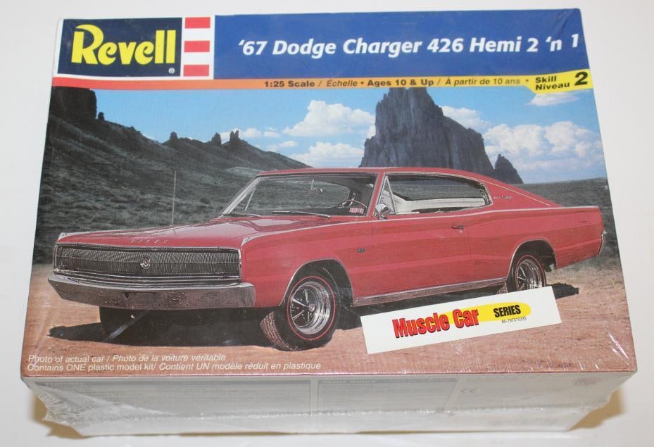 1967 Dodge Charger Hemi Revell Model Car (1 of 3)