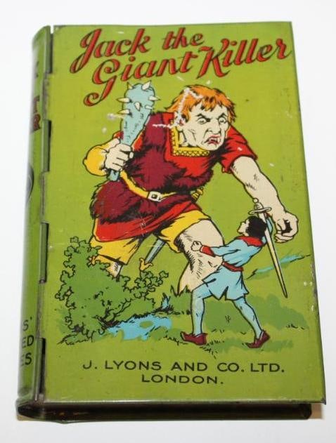 Jack The Giant Killer Metal Book Decoy Tin Container Safe Box (1 of 5)