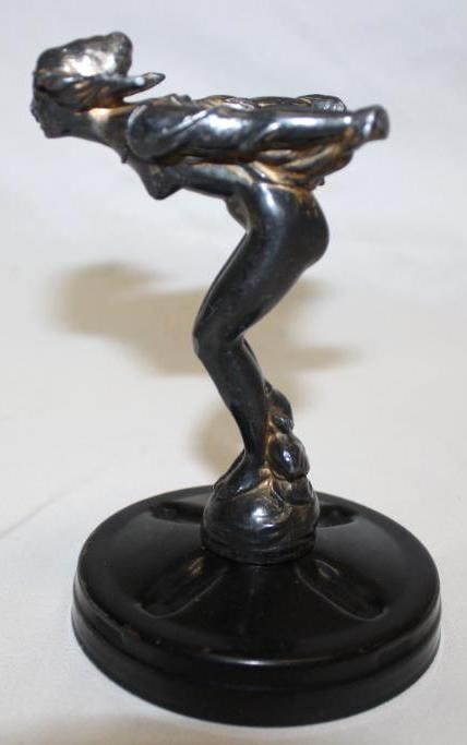 1920's Draped Speed Nymph Radiator Mascot Hood Ornament (1 of 5)