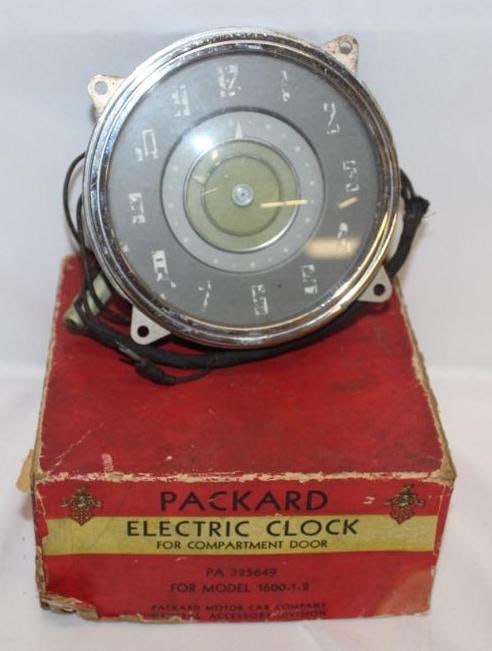 NOS 1938 Packard Electric Dash Clock (1 of 4)