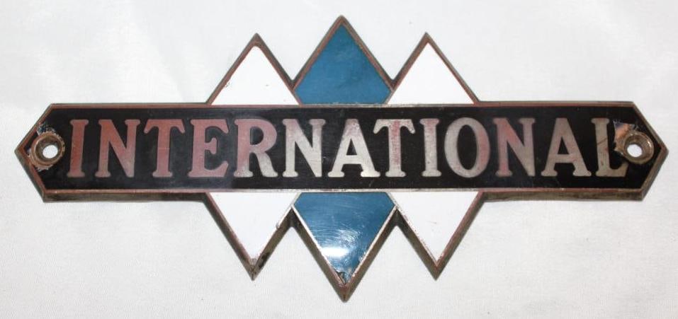 1928-1933 International Truck Radiator Emblem Badge (1 of 2)