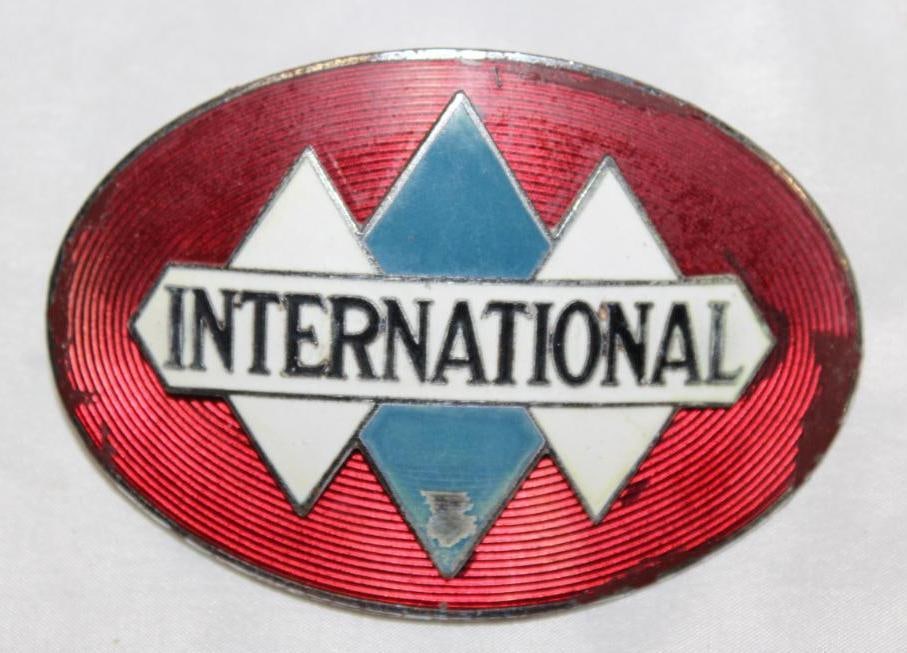 1937-1940 International Truck Radiator Emblem Badge (1 of 2)