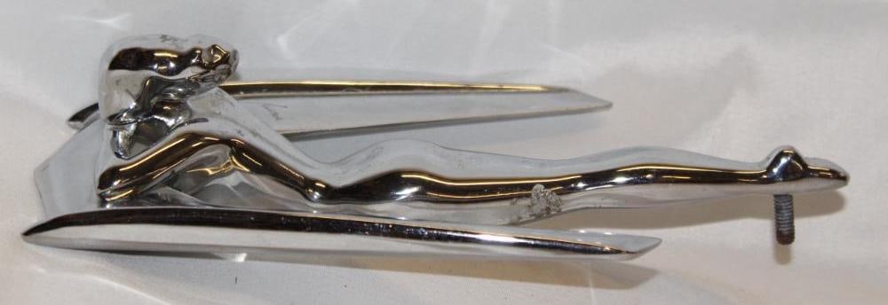 1953-1954 Nash Goddess Radiator Mascot Hood Ornament (1 of 5)