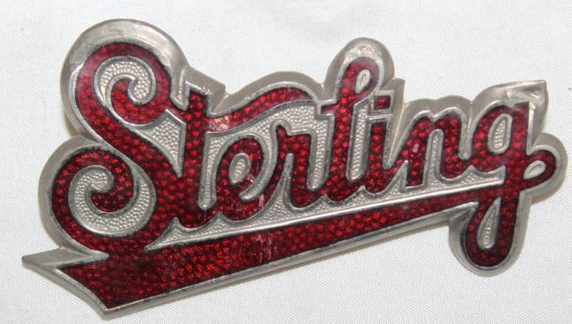 1939-1942 Sterling Truck Model J Radiator Emblem Badge (1 of 2)