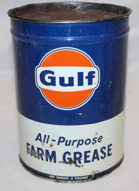 Gulf Farm Grease Can (1 of 2)