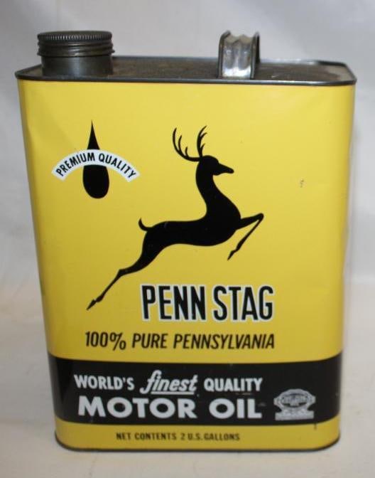Penn Stag 2 Gallon Motor Oil Can (1 of 4)