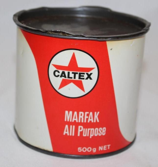 Texaco Caltex Marfak Australia Grease Can (1 of 3)