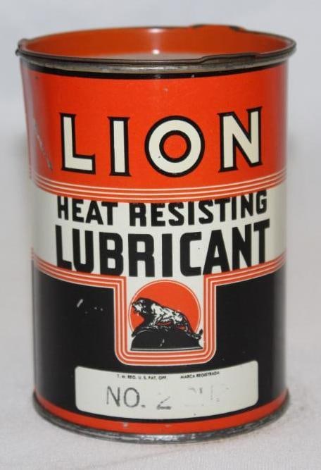 Lion Oil One Lb Grease Can (1 of 4)