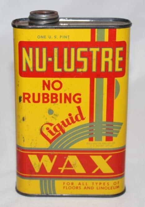 Nu-Lustre Liquid Wax One Pint Polish Can (1 of 4)
