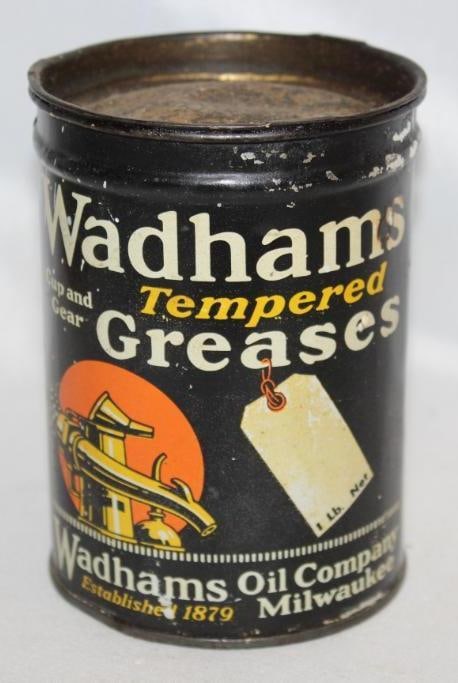 Wadhams Tempered One Lb Grease Can (1 of 4)