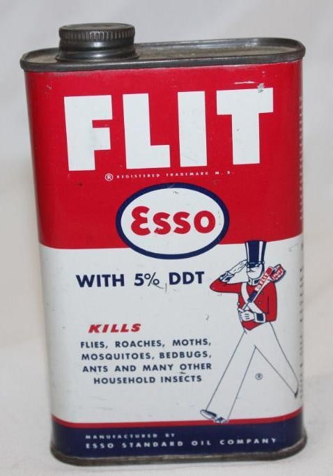 Flit Esso Insect One Pint Oil Can (1 of 4)