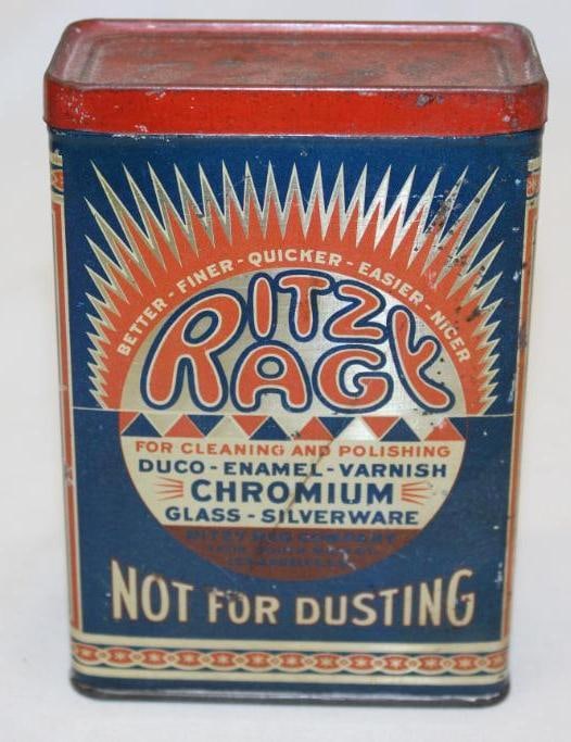 Ritzy Rag Polishing Cloth Tin Can (1 of 4)