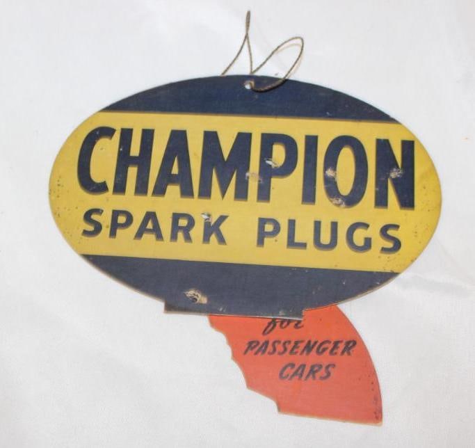Champion Spark Plug Advertising Fan Pull (1 of 2)