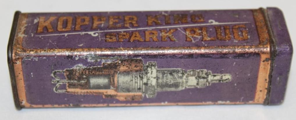 Kopper King Metal Spark Plug Can with Spark Plug (1 of 3)