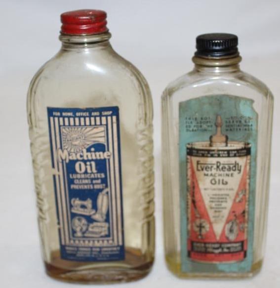 Group of 2 Ever-Ready and Radiant Machine Oiler Bottles (1 of 2)