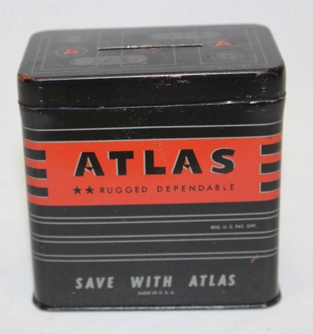 Atlas Advertising Battery Coin Bank (1 of 2)