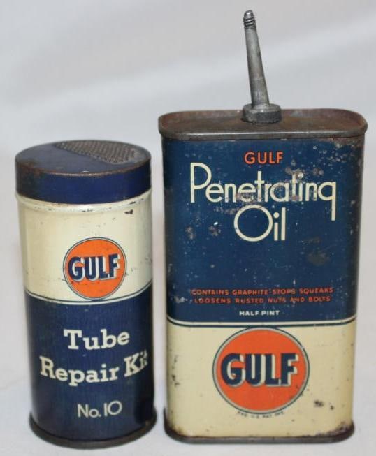 Group of 2 Gulf Penetrating Oil and Tire Tube Repair Kit (1 of 2)