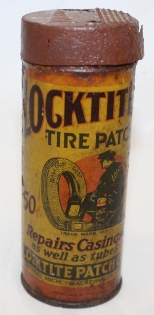 Locktite Tire Patch Advertising Repair Kit Can (1 of 4)