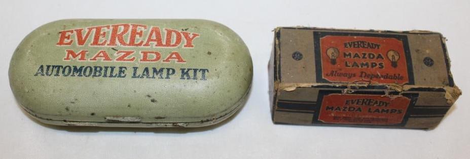 Group of 2 Eveready Mazda Auto Bulb Kit and Box (1 of 2)