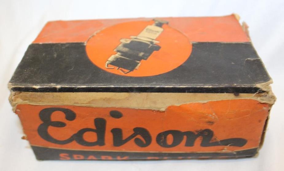 Edison Spark Plugs with Boxes (1 of 4)