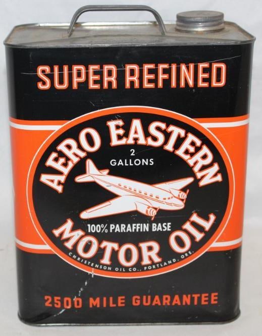 Aero Eastern 2 Gallon Motor Oil Can (1 of 6)