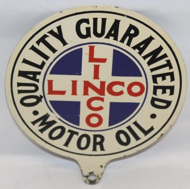 Linco Marathon Motor Oil Lubester Paddle Sign DST (1 of 6)