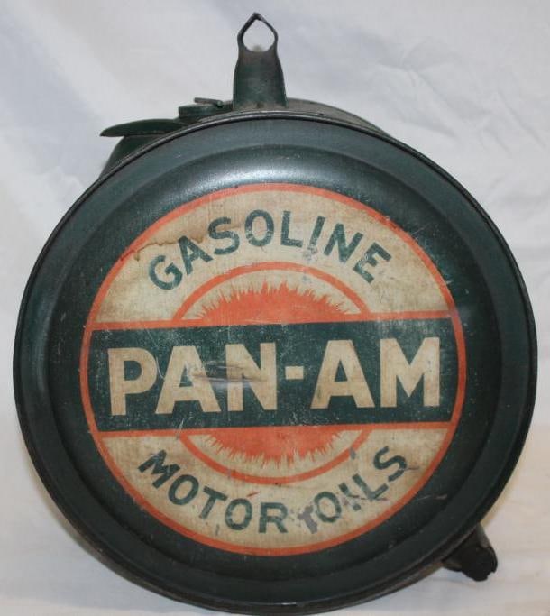 Pan-Am Motor Oils 5 Gallon Rocker Oil Can (1 of 9)