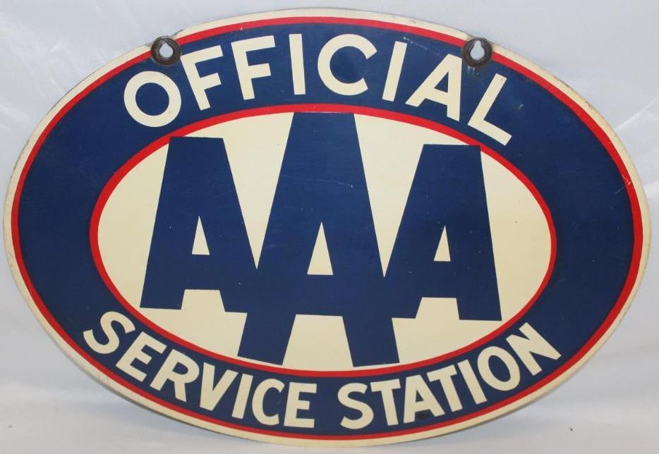 AAA Official Service Station Sign DST (1 of 6)