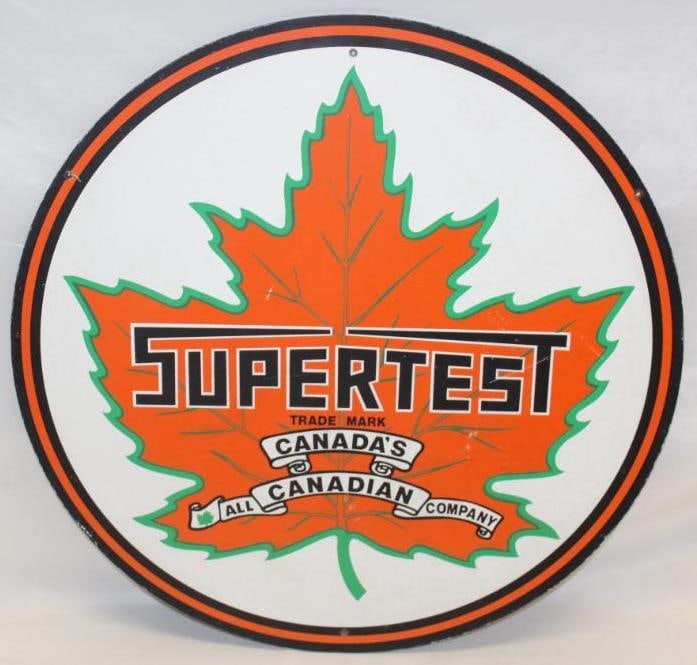 Graphic Supertest Canadian Maple Leaf Sign (1 of 4)